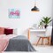 Stupell Industries Retro Howdy & Cactus Canvas Wall Art Design by Ziwei Li
